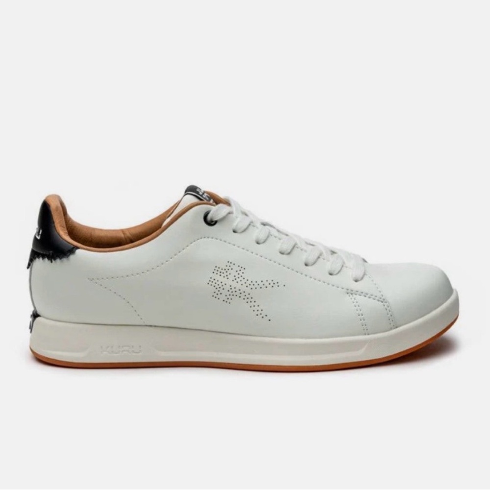 KURU Roam Classic leather sport sneakers white‎ NEW 7.5 A34